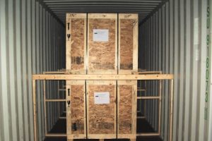 wood crate Containerization